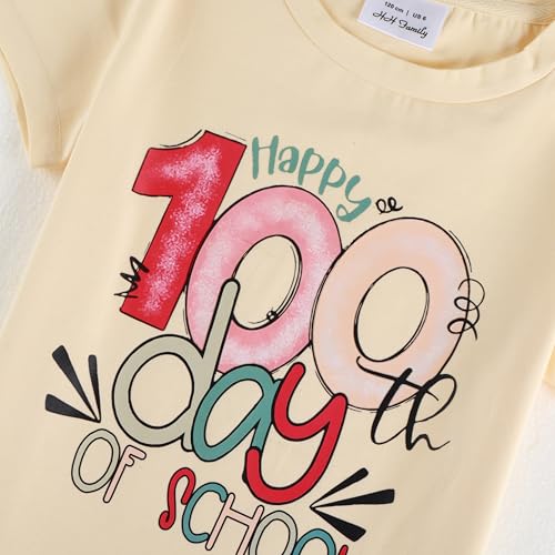 Image of 100 Days of School Shirt Girls and Kids Unicorn Heart Shirt