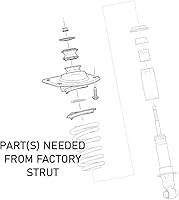 Vista 8 de Godspeed MSS0128 MonoSS Kit de bajada de coilover totalmente ajustable, altura de paseo, tensión de resorte y amortiguación de 16 clics, compatible