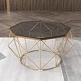 Table basse multifonctionnelle : Cette élégante table basse en verre est idéale pour votre salon, votre chambre, votre balcon ou votre bureau. Son format compact facilite le rangement, tandis que son plateau ouvert offre un espace confortable pour les jambes et un coin jeu pour vos animaux de compagnie. Sublimez votre décoration intérieure avec ce meuble polyvalent et pratique.