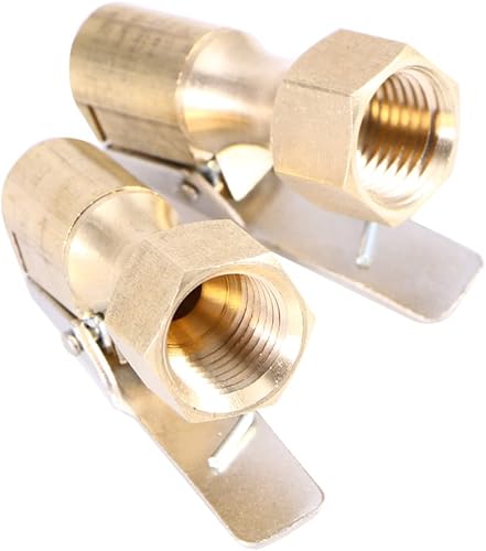 Miniatura 5 de Sewroro Boquilla de gas del compresor de aire del trozo de aire del neumático 2pcs