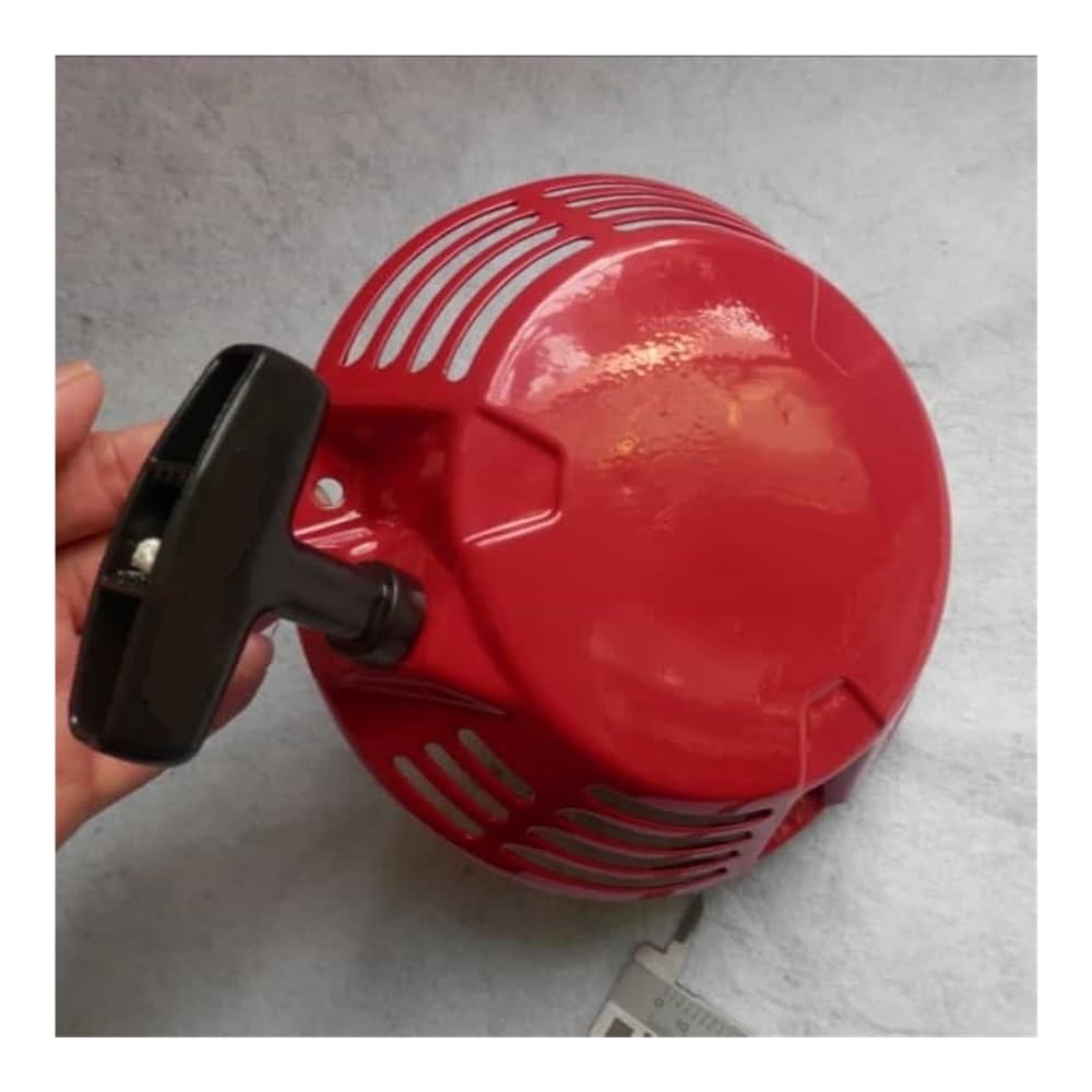 Arrancador de Retroceso GXV160 Compatible con GXV140 HRU216 HRJ196 HRH536 535 1P68F, Cubierta de Perilla de Cuerda de tracción for cortacésped, sin polea(A Steel Bar Ratchet)
