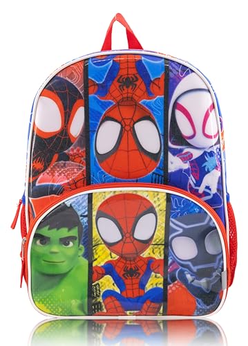 Marvel Spidey and His Amazing Friends Backpack for Boys, Girls, Unisex | Cute Miles Morales Bag 14