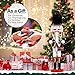 COMBIUBIU 11.8 Christmas Decorations Nutcracker Hanging Ornaments,Wooden Nutcracker Figures,Festive Collectible Nutcracker Gift forTable Desktop Fireplace