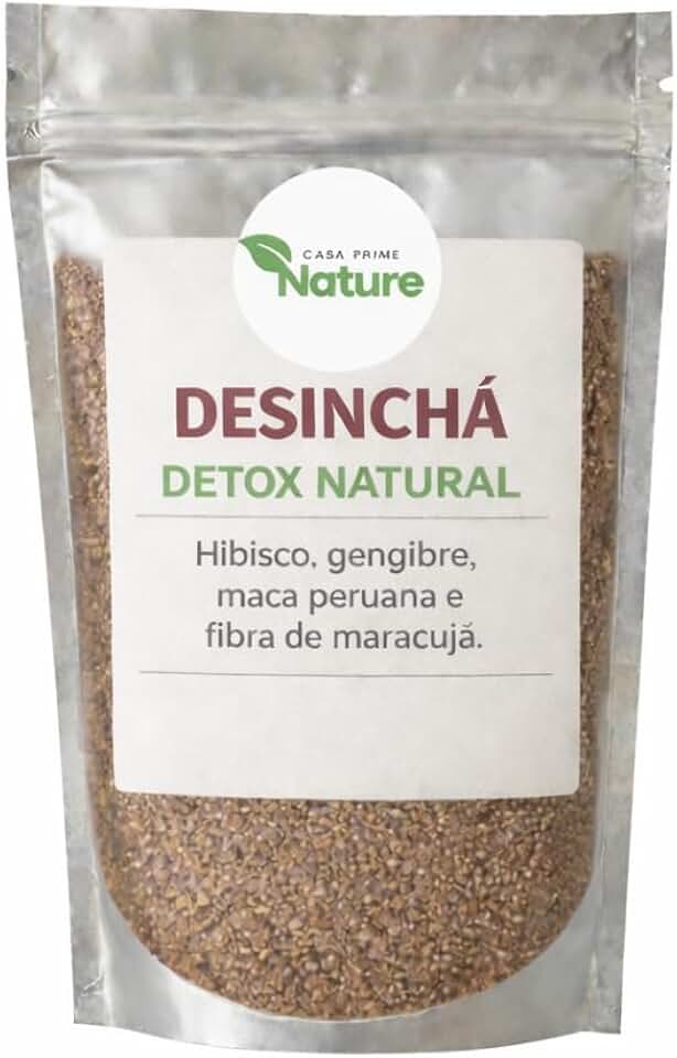 DSinchá Detox Natural com hibisco, gengibre e fibra de maracujá - 200 g
