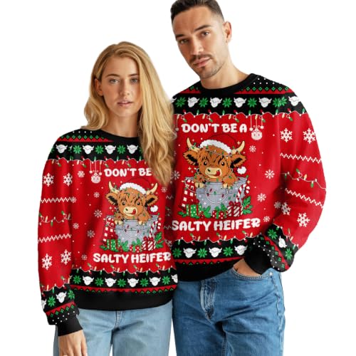 Image of 99TIMORO Funny Ugly Christmas Sweater for Men and Women