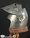 Helmet with Adjustable Visor and Comfortable Cusion Leather Strap Medieval Helmet Armour Battle Gift for Cosplay and LARP