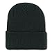 Decky Blank Apparel Gi Waffle Long Beanie (10 Colors), Black