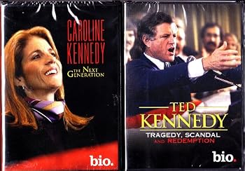 DVD Ted Kennedy Biography , Caroline Kennedy Biography : Kennedy 2 Pack Collection Book