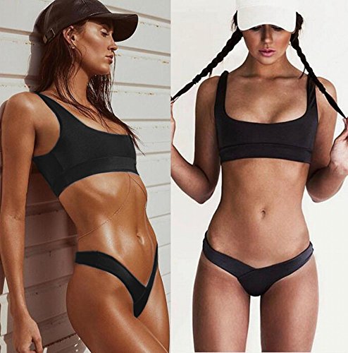 Bikini de sport split femme ZUBJN idéal pour vos sessions de surf cet été