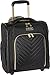 Kenneth Cole Reaction Women's Chelsea 16' Lightweight Polyester-Twill Chevron Quilted 2-Wheel Underseater Carry-On Suitcase, Black