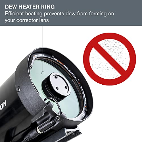 Celestron – Dew Heater Ring – Aluminum Dew Prevention – Compatible 5” Schmidt-Cassegrain Telescope #TOP1