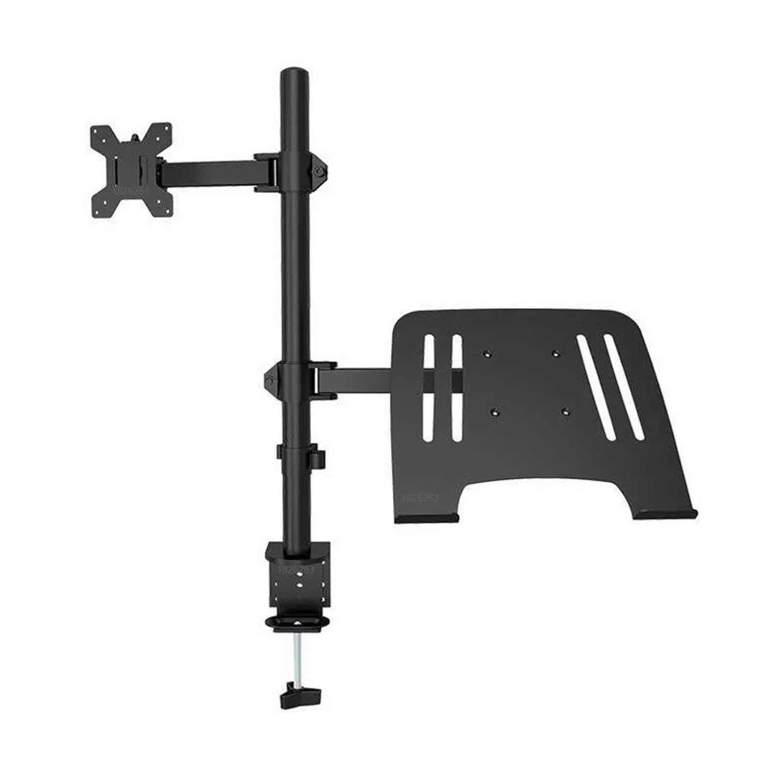 Support double moniteur et ordinateur portable M076 pour écrans 32 pouces