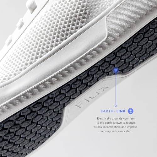 FLUX FOOTWEAR Adapt Knit Trainer – Wide Toe Box Shoe with Earth-Link Grounding, Zero-Drop Sole, Breathable Knit Upper & Machine Washable – Perfect for Daily Wear & Light Training4