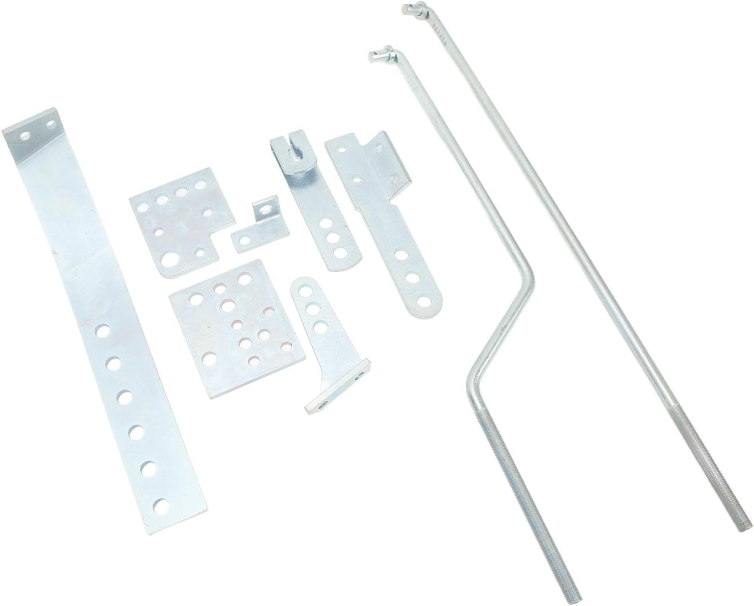 FECAMOS 3 4 Speed Automatic Floor Shifter, for Mr Gasket 7668 Easy Install 7668 Auto Trans Shift Lever Kit Solid Construction Wear Proof for C6 C4 A-904 727