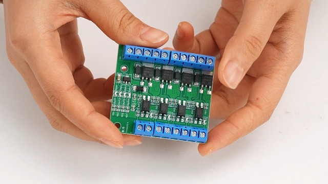 Mosfet 3 20v Driver Module Coiry 4-Channel MOS PLC Amplifier Board PWM ...