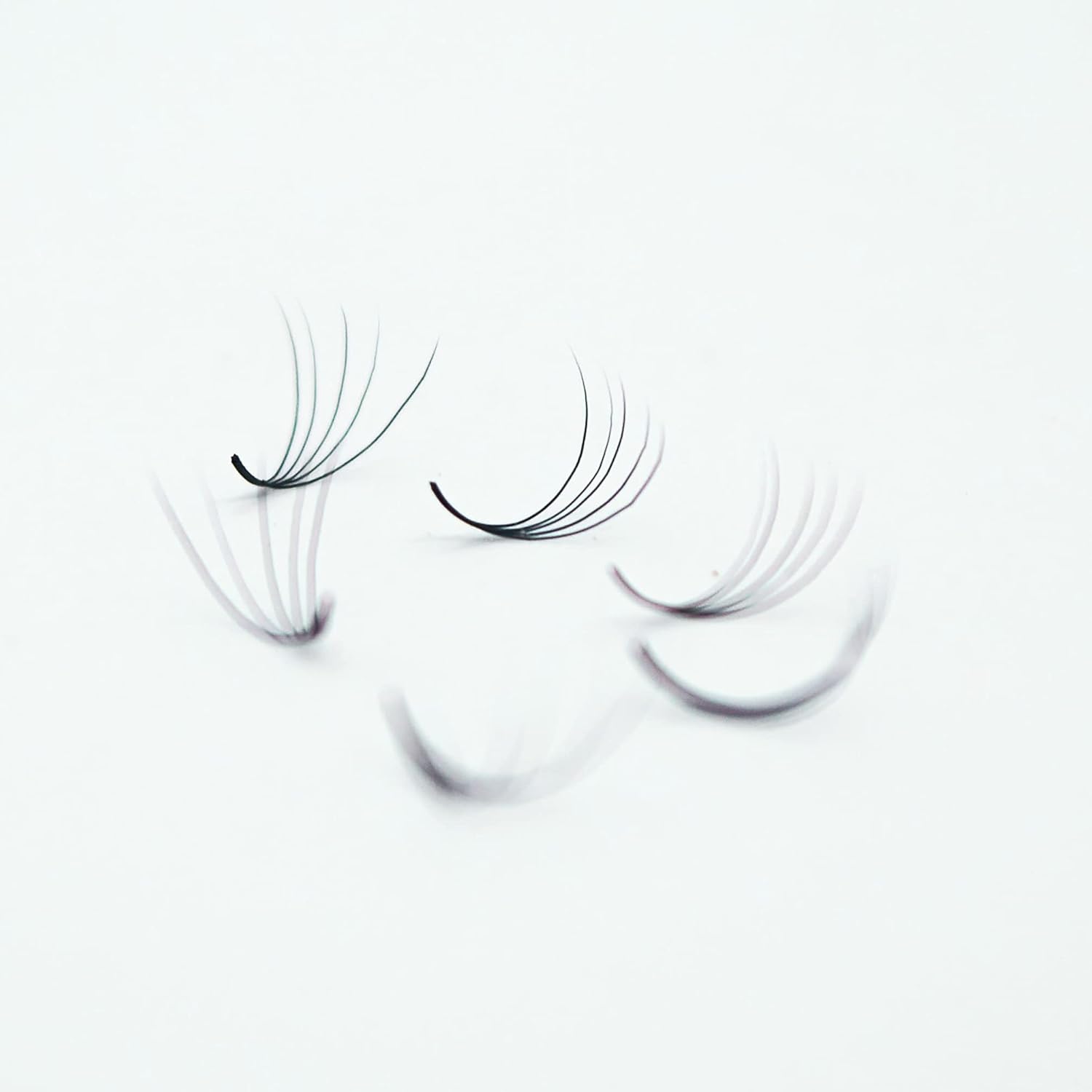 1000 Premade Lash Fans. 10D, 8D, 7D, 6D, 5D, 4D, 3D. Eyelash extensions, Handmade! (5D Curl D - 1000 Fans, 14mm)