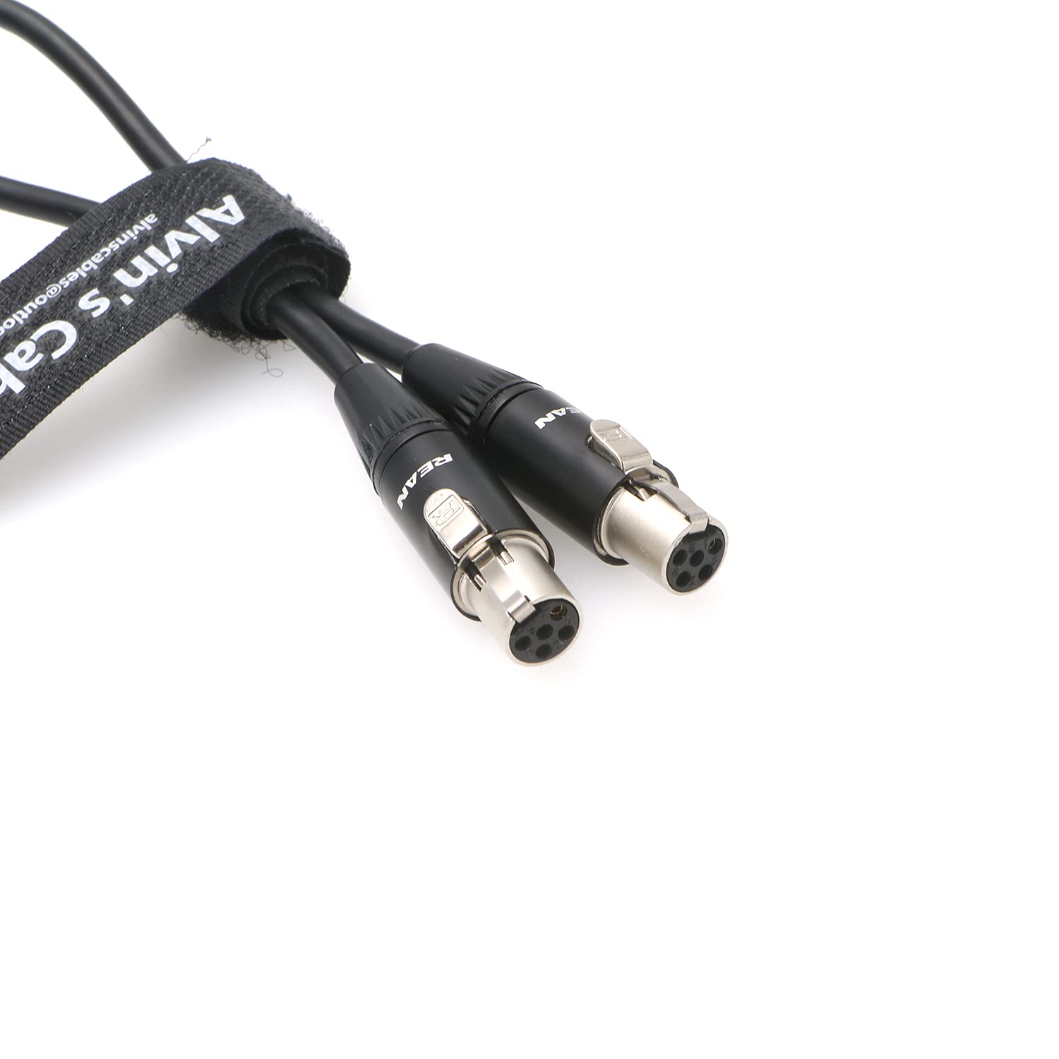 Câble Audio TA3F Vers 3.5mm TRS Alvin's Cables - Angle Droit, Symétrique | Pour Sennheiser EK2000, Sony UWP