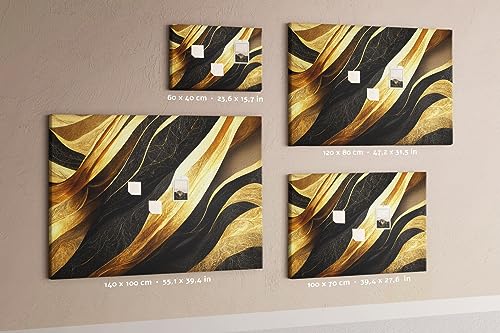 Planche liège horizontal bureau tableau mural bois notes et photos 60x40