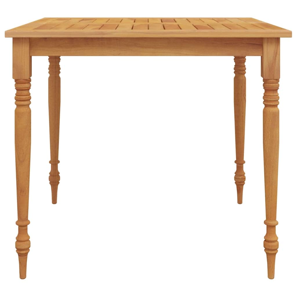 Mobili,Mobili da esterno,Set di mobili da giardino,Set da pranzo da giardino in legno massello di teak da 3 pezzi