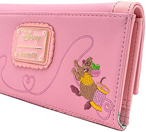 Loungefly Disney Cinderella 70th Anniversary Dress Flap Wallet3