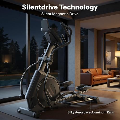 Image of ZIWWVY Elliptical Exercise Machines, Elliptical Machines for Home Use, Elliptical Training Machines