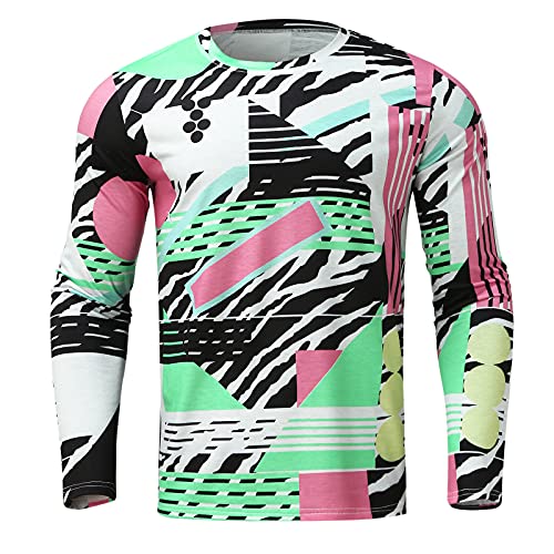 Maglietta vintage da uomo, autunno, inverno, a