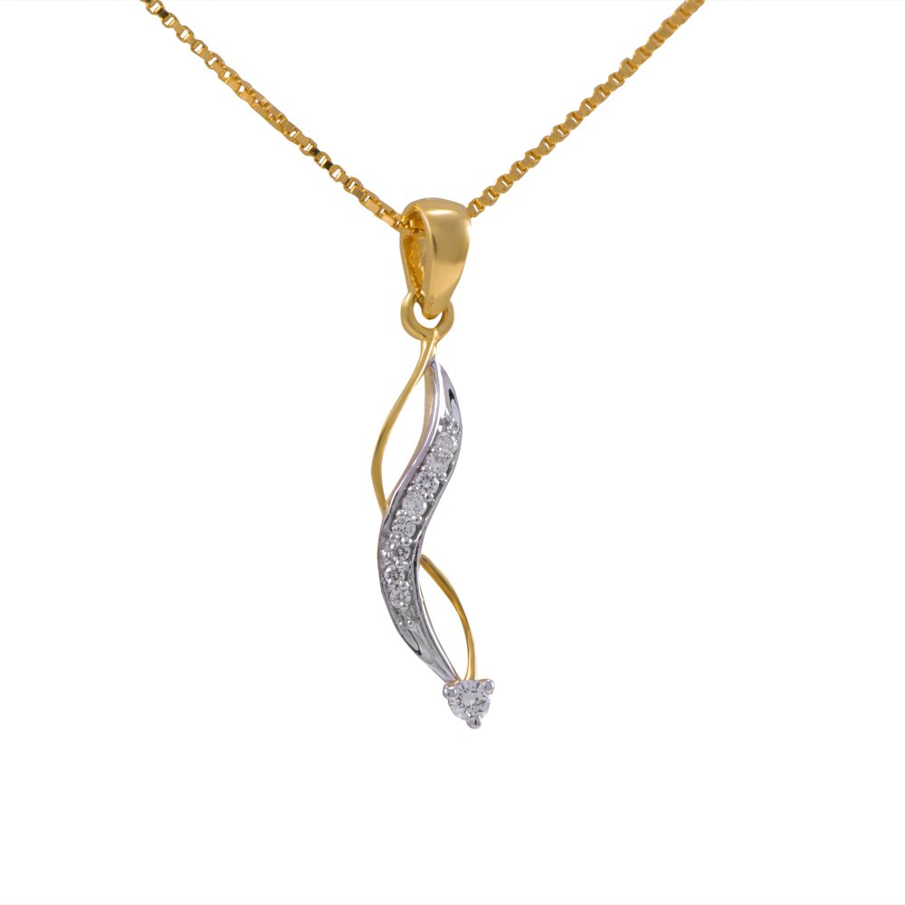 Pride Diamond Collection 18K Yellow Gold and Diamond Pendant-image-39