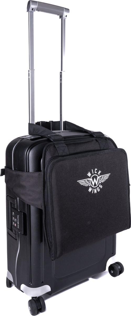 Wick Sit - Koffersitz - Koffersitz - Trolley Sitz - 9 Monate bis 4 Jahre - Bagrider - Skyrider - Kinderkoffer - Kindersitz, blacks, Trolley Beweis