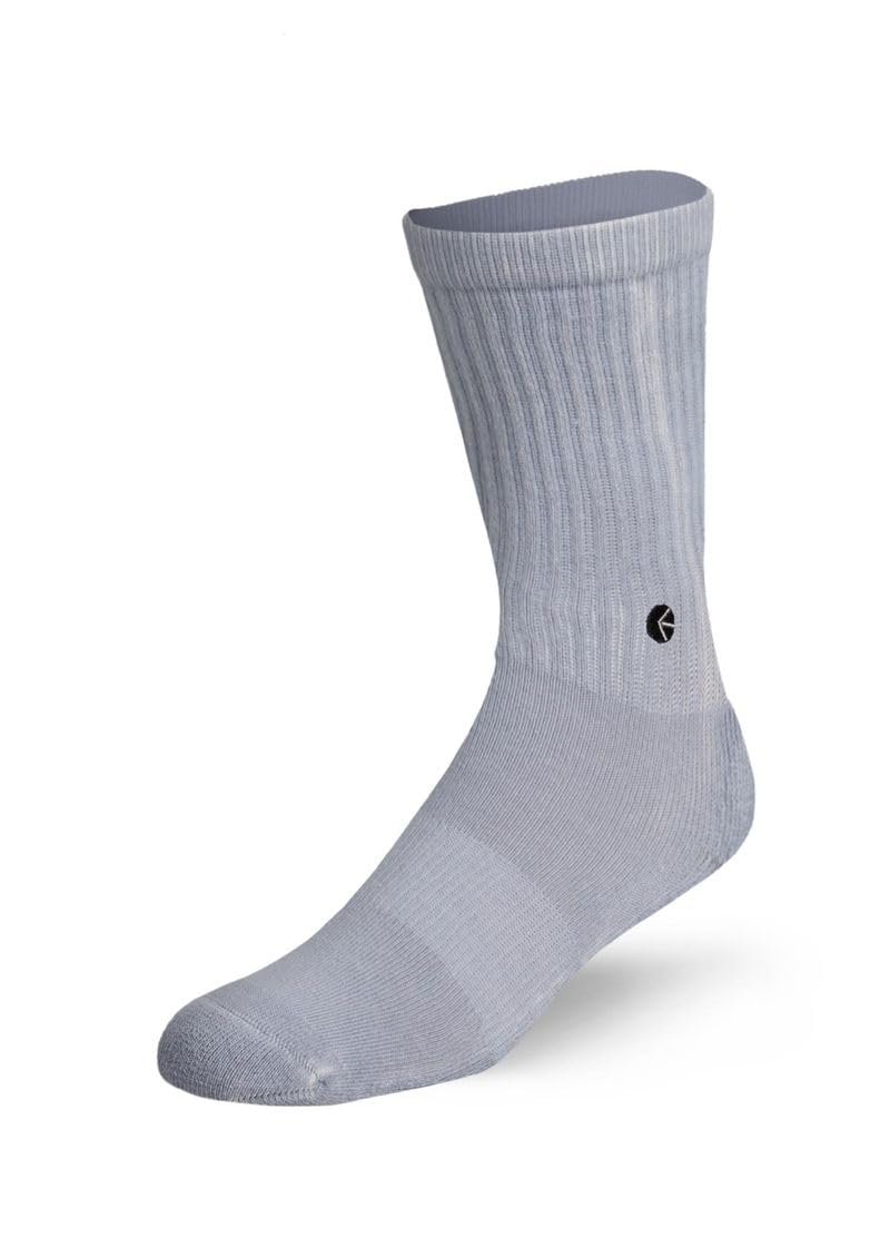 Chaussettes Crew Ethika homme gris délavé coton stretch