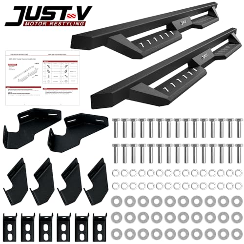 Estribos Drop Down Just-V para Toyota Tacoma 2005-2023 miniatura 6