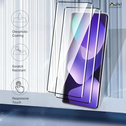 Image of 2-Pack Tempered Glass for Xiaomi Redmi Note 15 5G Screen Protector, 3D Full Coverage [Case Friendly & Ultra Resistant], Scratch-Proof Bubble Free Film for Xiaomi Redmi Note 15 5G, Easy Installation