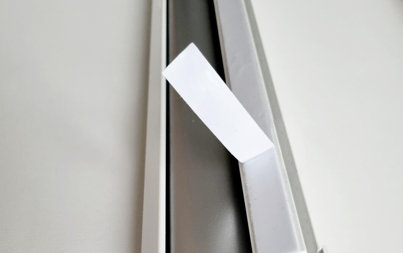 Doppelrollo ohne Bohren zum Kleben Duo Rollo für Fenster & Tür mit Kassette Blende | 8 Farben | Fensterrollo Sonnenschutzrollo Seitenzugrollo Zebrarollo Streifenrollo Blickdicht lichtdurchlässig