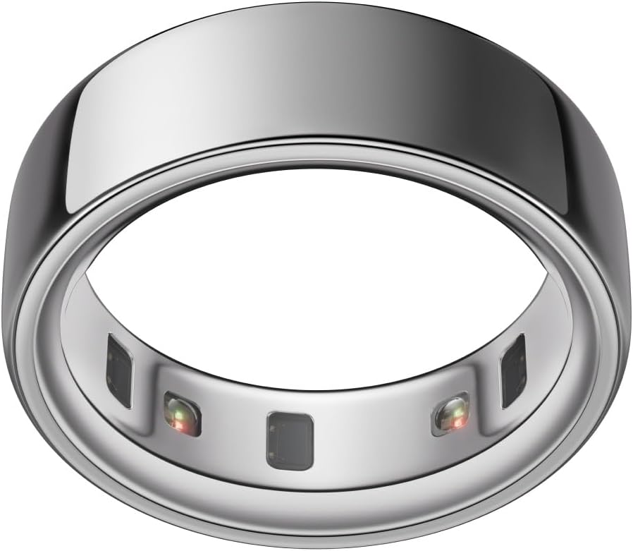 Oura Ring 4 - Silver - Size 7 - Size Before You Buy