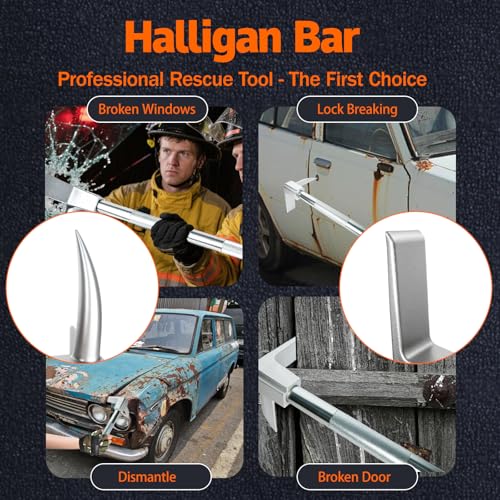 30 Inch Carbon Steel Halligan Bar