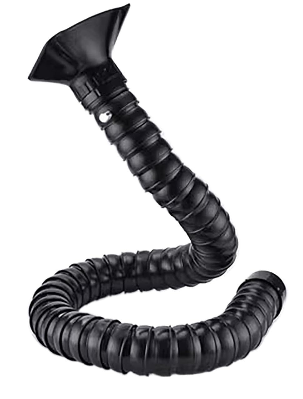 Articulated Fume Extractor Arm 50mm 75mm with Square Hood 31.5/78.7 inches(Dia50mm,L80cm/31.5in)