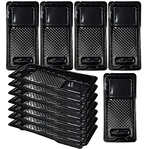 KINGORIGIN 12 Piece Professional The Whole Room,4inch Paint Roller Tray,Paint Rollers,Paint Roller,Paint Roller Cover,Home Repair Tools,Tools,for Paint Rollers,for Paint Brushes,Paint Roller Tray,