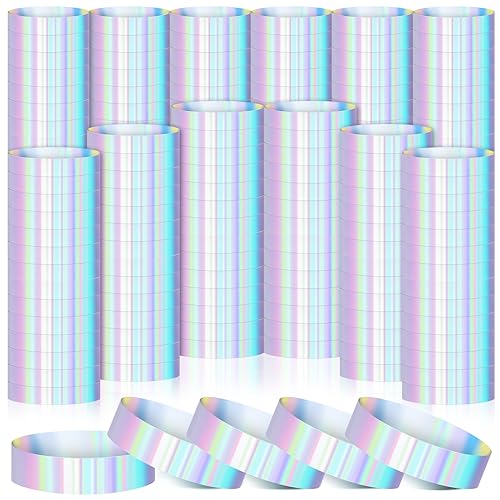 Bracelets holographiques en plastique étanche Ctosree pour le contrôle d'accès aux événements
