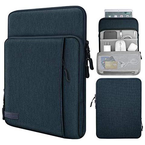 MoKo 9-11 Inch Tablet Sleeve with Pockets Cover