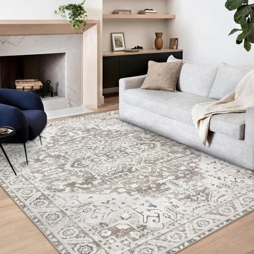 Tapis Vintage 160x230 Antidérapant Lavable Famibay