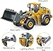 Construction Rc Set of 4, Mini RcConstruction Vehicles Rc Excavator, 2.4ghz Remote Control ConstructionVehicle, Alloy Material Simulate True Scale (Bulldozer)