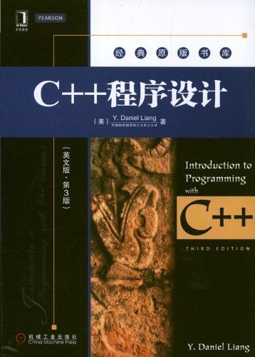 Introduction to Programming with C++ (3rd Edition): Y. Daniel Liang ...
