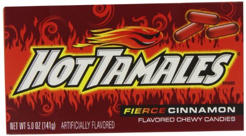 Hot Tamales Cinnamon Candies Theatre Box 141 g (Pack of 3)