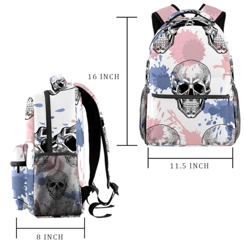 Sac à dos de voyage décontracté multicolore pour ordinateur et cours