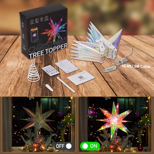 Vsmon-Fri Christmas Star Tree Topper thumb #5