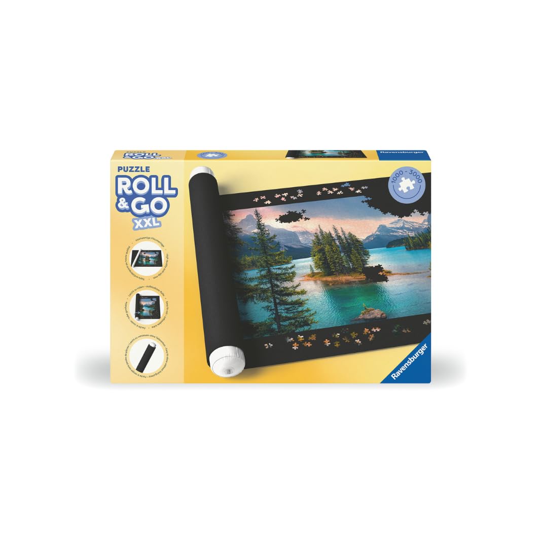 Ravensburger Roll your Puzzle XXL - puzzle mat for puzzles with up to 3000 pieces, puzzle pad for rolling, practical accessories for storing puzzles, 150*100 cm