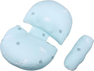 Toyvian Travesseiro De Maternidade Em Formato De Travesseiro Completo Com Furo Para Braço Para Dormir Lateral Travesseiros De Espuma Para Barriga Almofada Para Costas De Gravidez