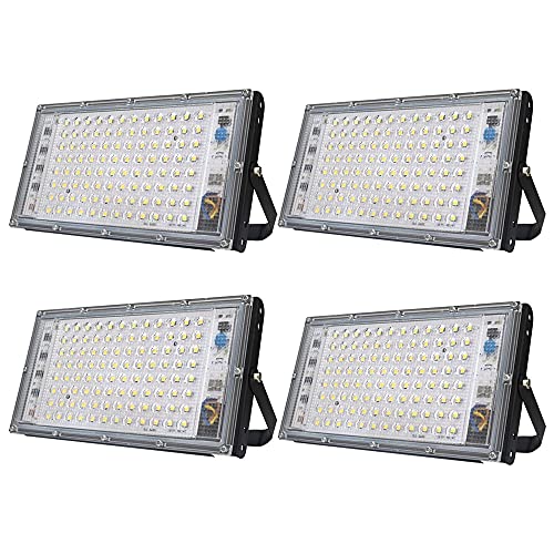 Image of MLD 70W LED Flood Light Brick Landscap Led lights IP66 For Indoor Outdoor Led Lights | White | 70 Watt | Pack Of 4