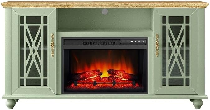 Viviland TV Stand with Fireplace - Thumbnail 2