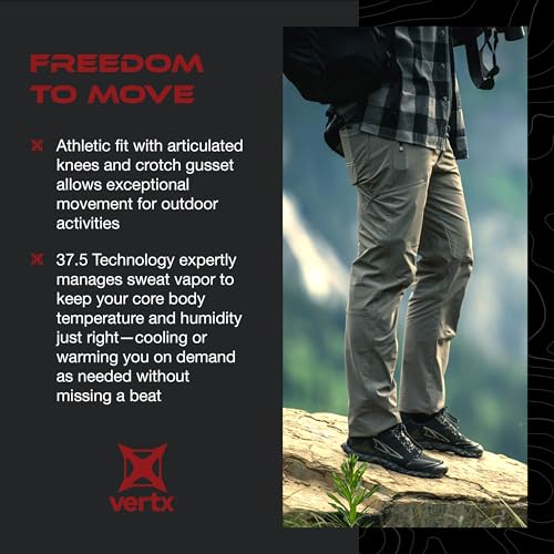 Vertx Men's Trailslacker Pant, CCW Tactical Outdoor Gear, 11 Pockets, Moisture-Wicking4