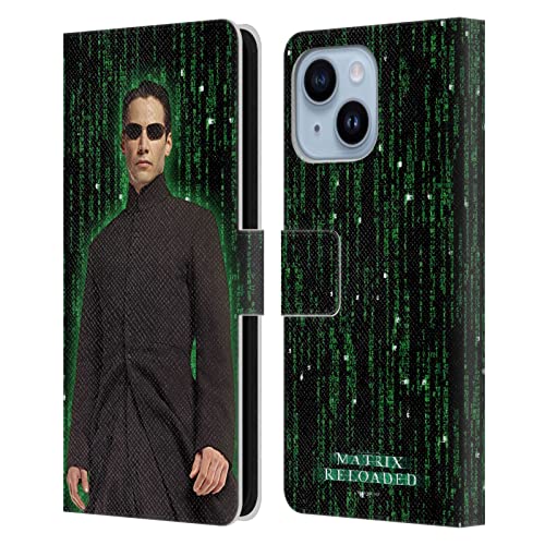 Étui portefeuille en cuir compatible Apple iPhone 14 Plus
